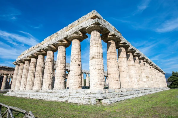 Templo de Paestum - Salerno - itália — Fotografia de Stock