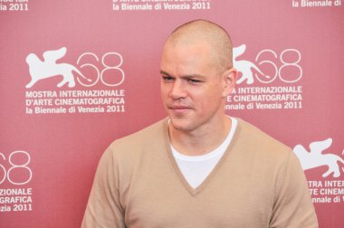 VENICE - SEPTEMBER 3: Actor Matt Damon