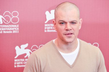 VENICE - SEPTEMBER 3: Actor Matt Damon