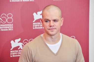 VENICE - SEPTEMBER 3: Actor Matt Damon
