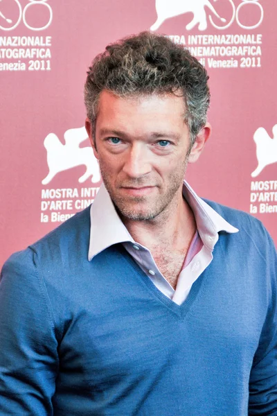 VENICE - SEPTEMBER 2: Actor Vincent Cassel — Stock Fotó