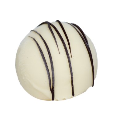 Mini top dondurma meyve ve fındık çeşitli renk ile