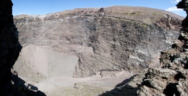 Vesuvius Napoli krater Panoraması