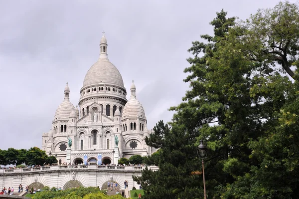 Sacre Coeur Katedrali Paris Fransa — Stok fotoğraf