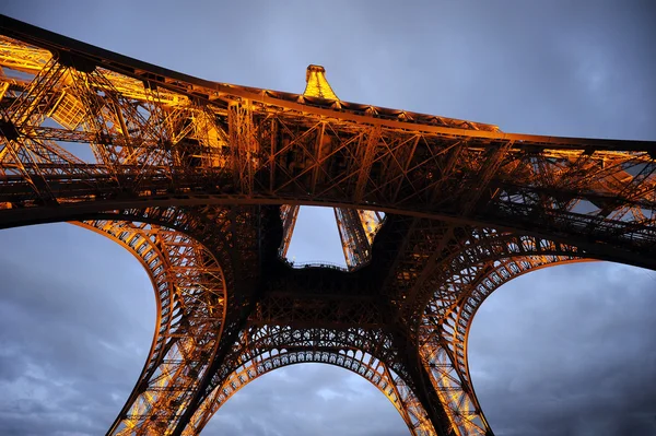 Wieża Eiffla Paryżu Francja — Zdjęcie stockowe