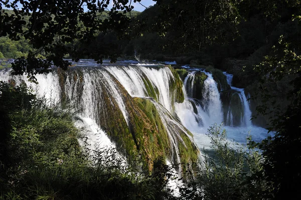 Waterfalls Strbacki Buk River Una Bosnia Herzegovina Europe — Stock Photo, Image