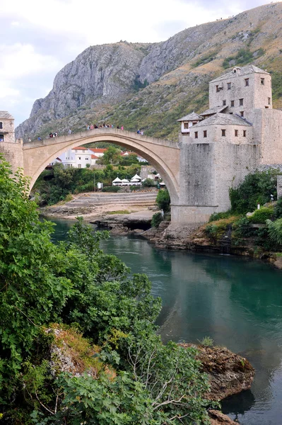 Ponte velha em mostar — Fotografia de Stock