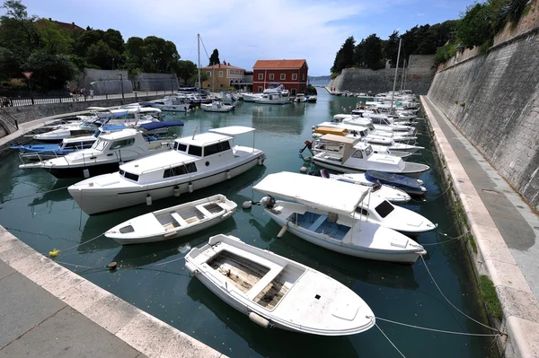 Mediterranean port in Zadar — Stock Photo, Image