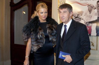 Andrej Babis ve Monika Babisova