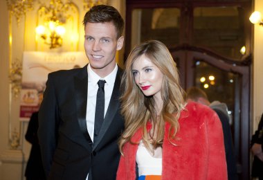 Tomas Berdych ve Ester Satorova
