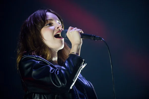 Chvrches - Lauren Mayberry — Stock fotografie