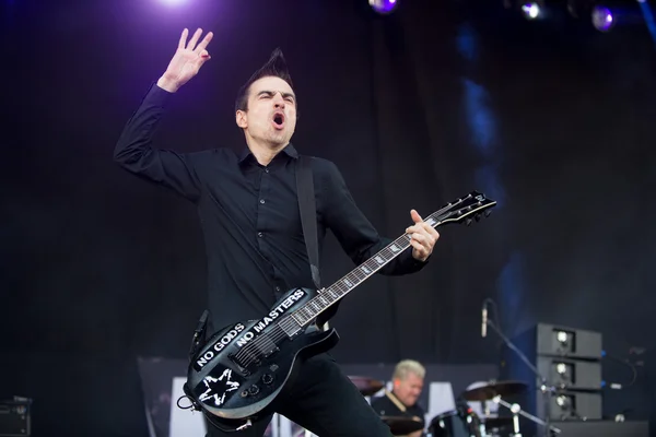 Anti-Flag – Justin przy zdrowych zmysłach — Zdjęcie stockowe