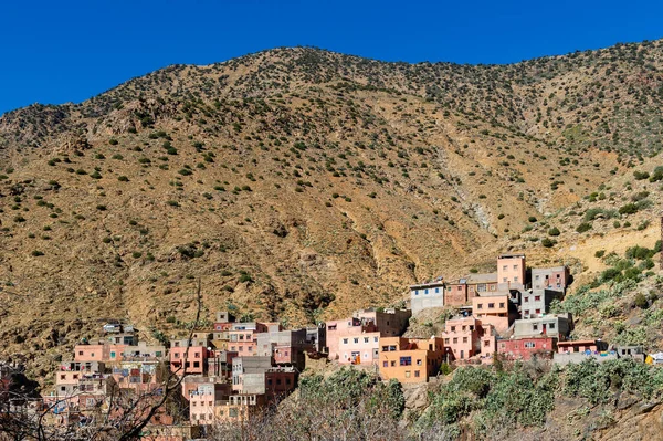 摩洛哥Al Haouz省Berber小山村 — 图库照片