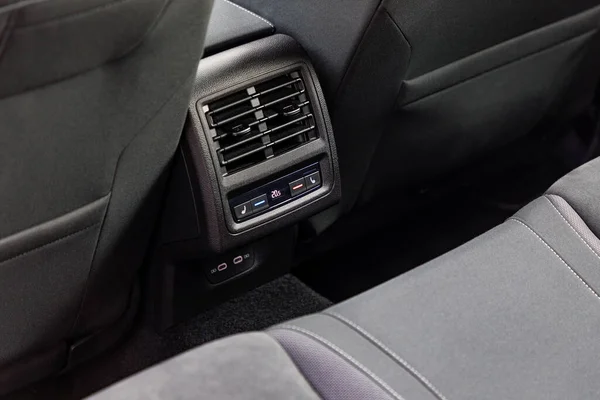 Condicionado Interior Carro Novo — Fotografia de Stock