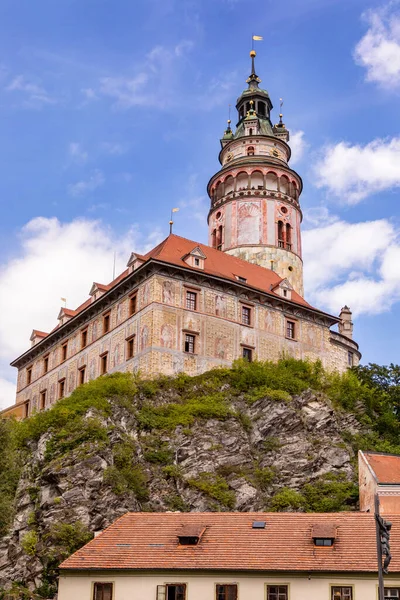 Schloss Cesky Krumlov Tschechische Republik — Stockfoto