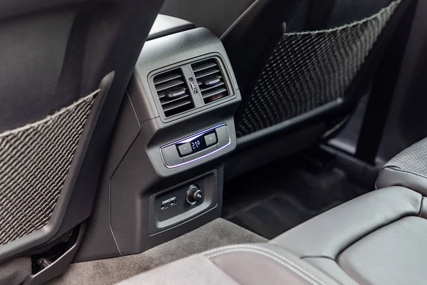 Condicionado Interior Carro Novo — Fotografia de Stock