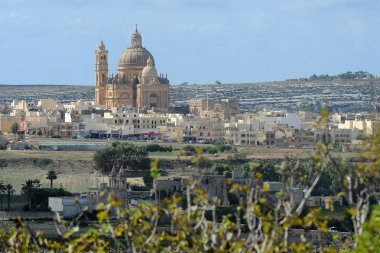 Kilise Saint John the Baptist Xewkija, Gozo, Malta içinde