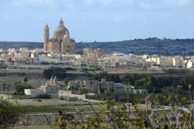 Kilise Saint John the Baptist Xewkija, Gozo, Malta içinde