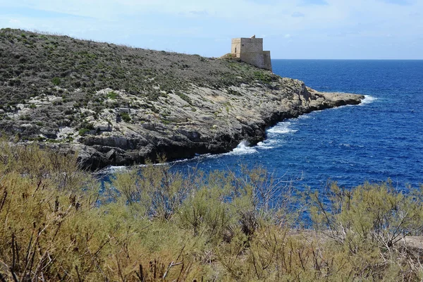 Bahía de Xlendi en Gozo, Malta — Foto de Stock