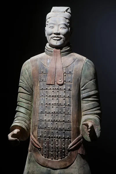 Soldat en terre cuite de Xian, Chine — Photo