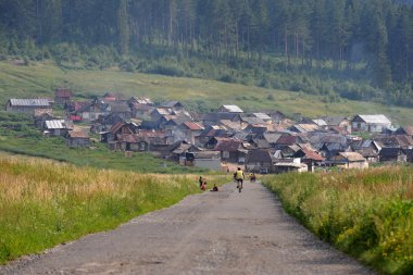 Doğu Slovakya'da Çingene koloni