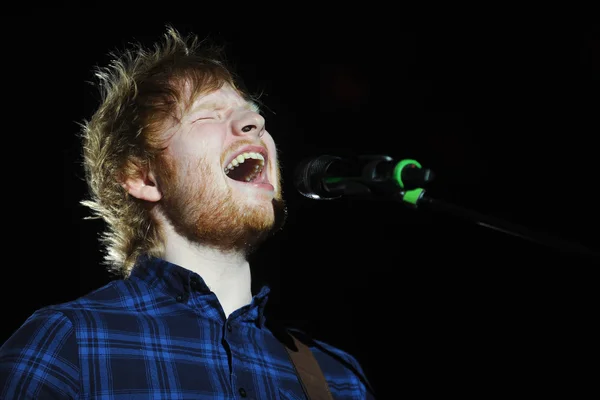 Ed Sheeran - concert — Stock Photo, Image