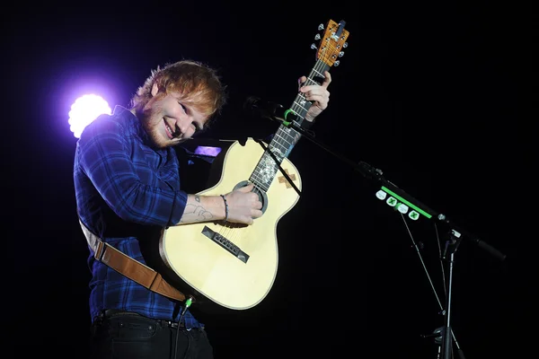Ed Sheeran - concert — Stock Photo, Image