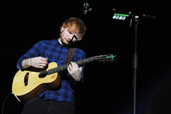 Ed Sheeran - concert — Stock Photo, Image