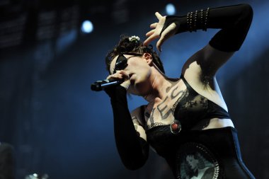 American singer Amanda Palmer