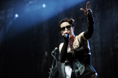 American singer Amanda Palmer