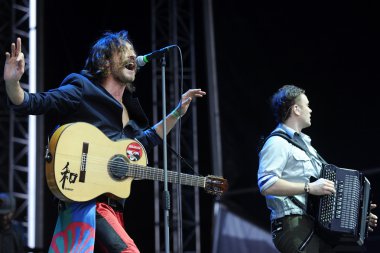 Gogol Bordello - Eugene Hutz and Pasha Newmer
