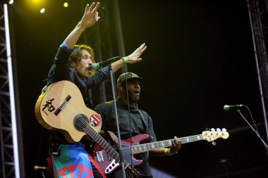 Gogol Bordello - Eugene Hutz and Thomas Gobena