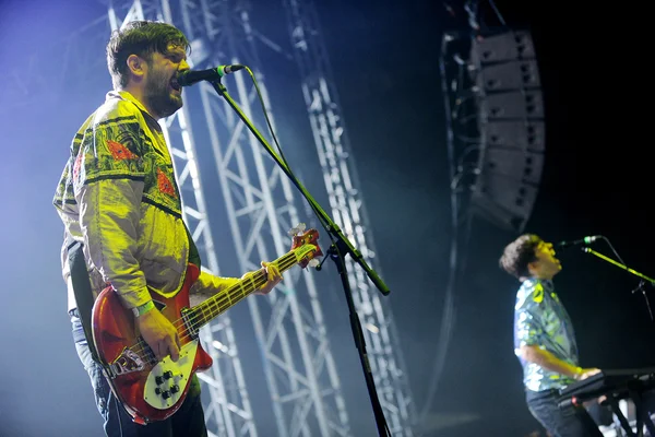 Klaxons - Jamie Reynolds y James Righton — Foto de Stock