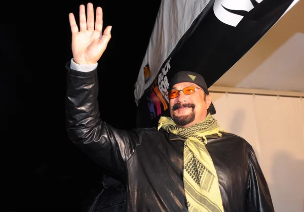 Famous actor Steven Seagal