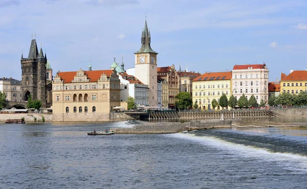 Terraplén de Praga - Novotneho lavka — Foto de Stock