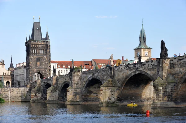 Puente de Carlos en Praga — Foto de Stock