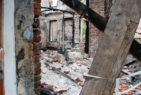 ソゾポルの建物を焼失 — ストック写真