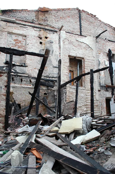 ソゾポルの建物を焼失 — ストック写真