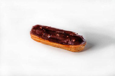 Tereyağlı kremalı kremalı kremalı muhallebi. Eve teslim. Şenlik konsepti. Karantinaya alın. Boşluğu kopyala.