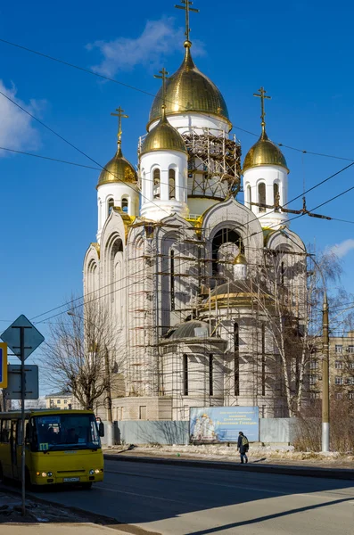 Chiesa ortodossa è costruita — Foto Stock