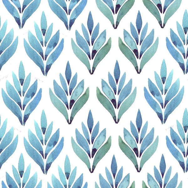 Suluboya çiçekli kusursuz desen