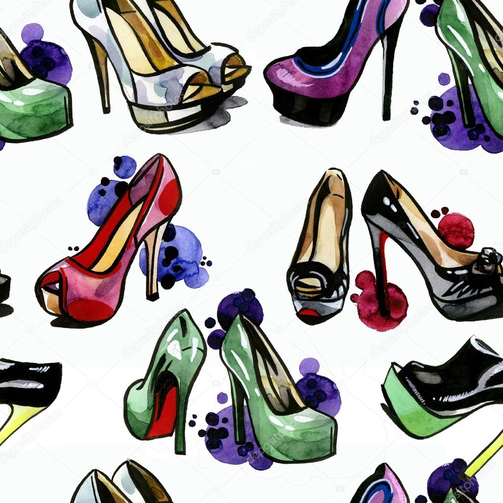 colorful womens shoes