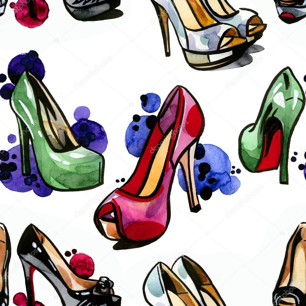 colorful womens shoes