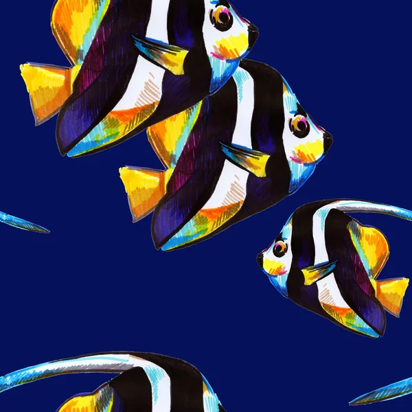 arka plan üzerinde balık