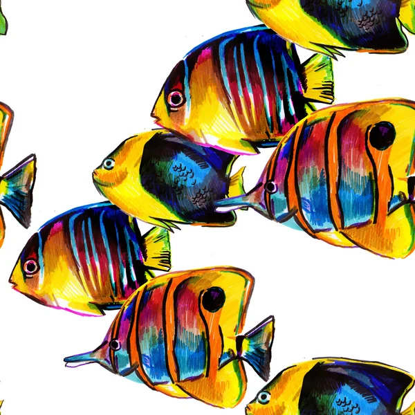 arka plan üzerinde balık