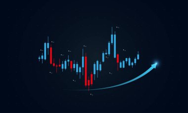 Mavi şamdanlar kırmızı hamallara hükmediyor. Piyasanın düzeldiğini ve boğa gibi kaydığını gösteriyor. Parlayan mavi bir ok uçucu ticaret yoluyla yukarı doğru kıvrılır