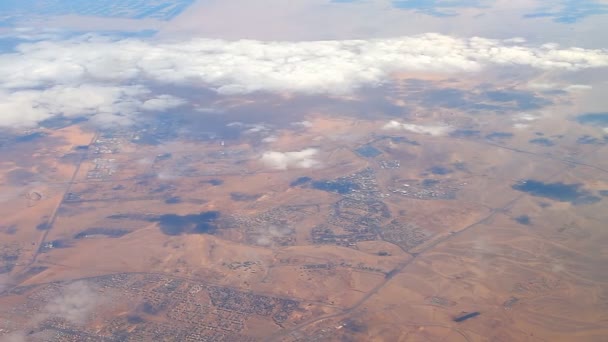 Flug über Ägypten — Stockvideo