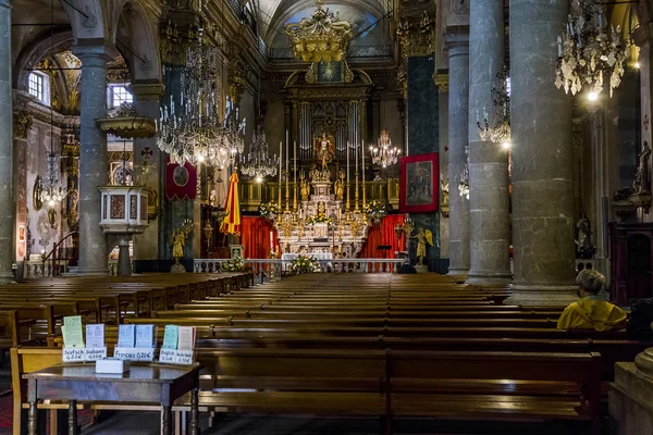 In the old Catholic Church — Stock Photo, Image