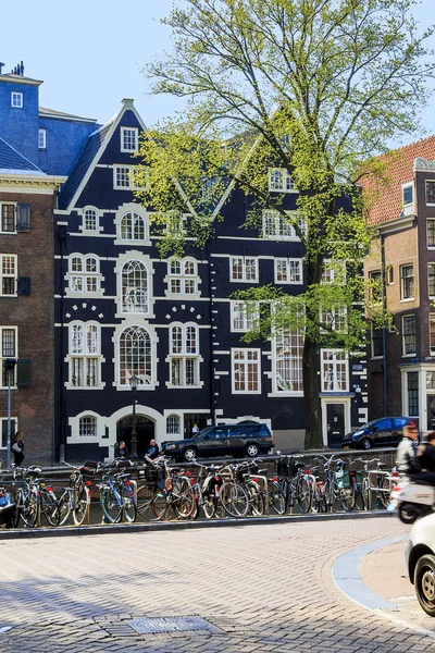 Case storiche di Amsterdam — Foto Stock