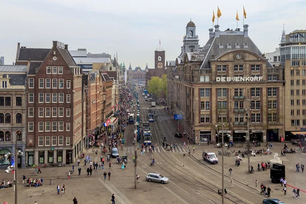 Amsterdam'ın ana yer — Stok fotoğraf